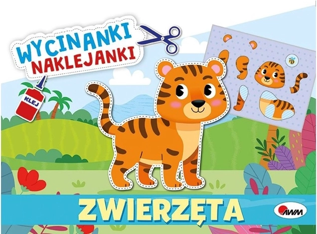 Quaderno creativo Ritaglia e adesivi – animali