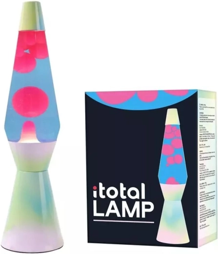 Lampada lavica decorativa arcobaleno