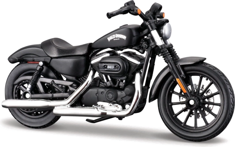 Maisto Harley-Davidson 2014 Sportster Iron 883 nero opaco 1:18