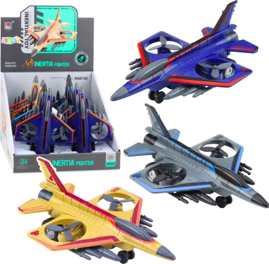 Jet militare a retrocarica con eliche rotanti