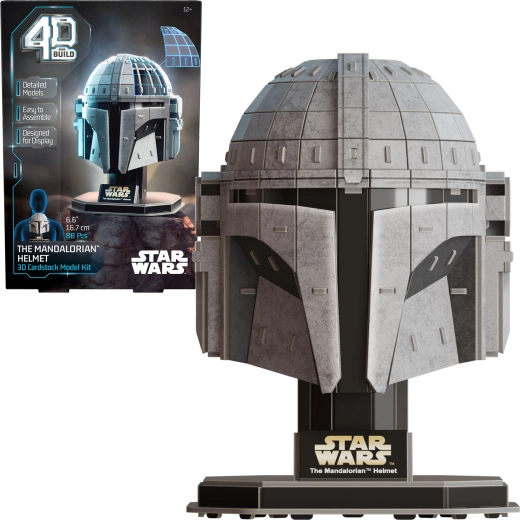 Spin Master 4D Build Star Wars The Mandalorian puzzle 3D elmo