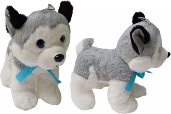 Husky di peluche medio 20 cm