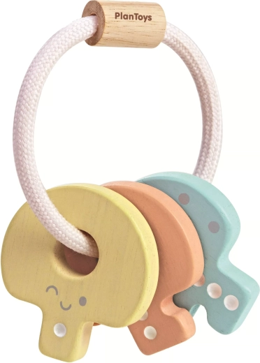 PlanToys sonaglio in legno con chiavi
