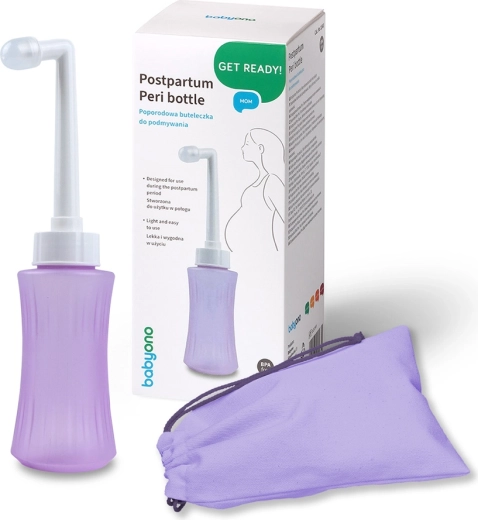 Biberon per igiene post-partum BabyOno Peri per l’igiene intima 340 ml