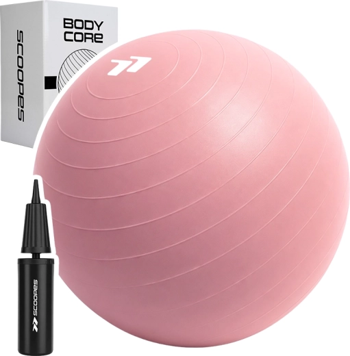 Palla ginnica BodyCore 65 cm rosa - 1 pezzo