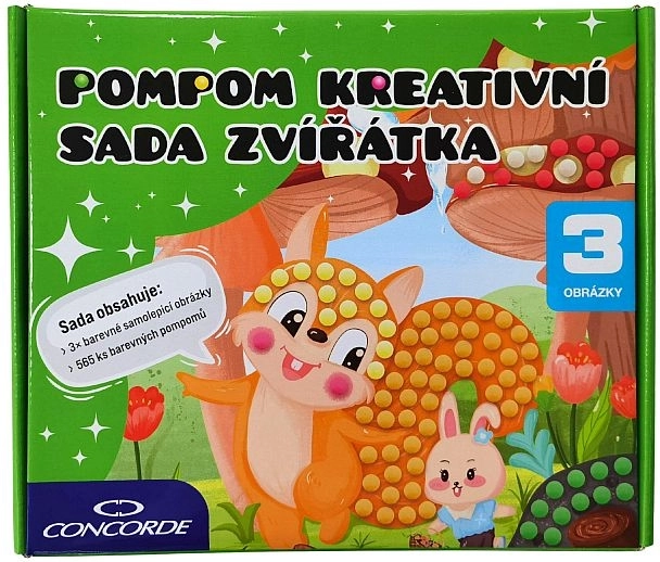Set creativo Pompom animali