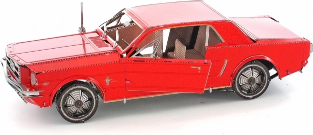 METAL EARTH puzzle 3D Ford Mustang 1965 (rosso)