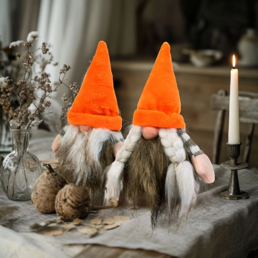Gnomo scandinavo di Halloween 15 cm - 1 pezzo
