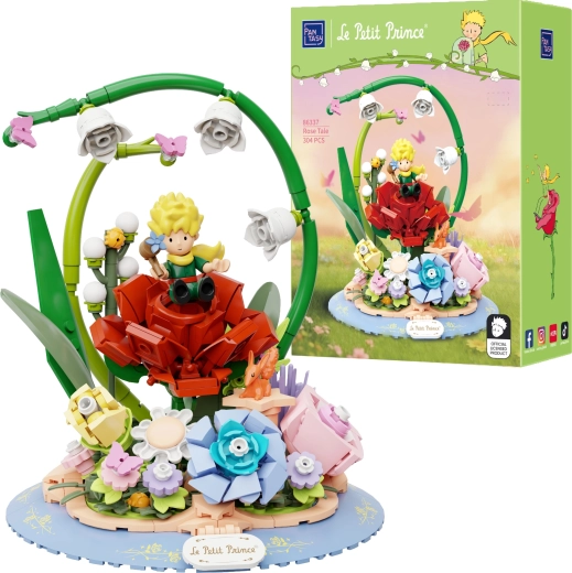 Pantasy Il piccolo principe – storia della rosa (Le Petit Prince) set di costruzioni 304 pezzi