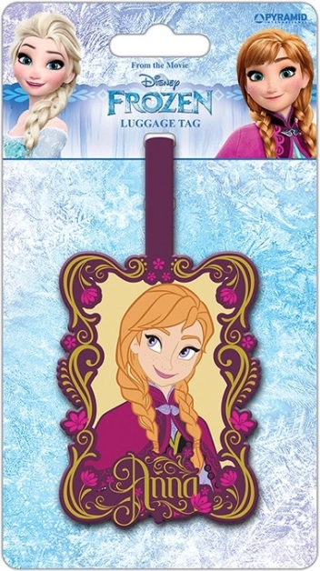 Etichetta per valigia con ANNA di Frozen