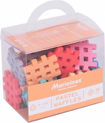 Mini Pastel a Blocchi Waffle 35 pezzi