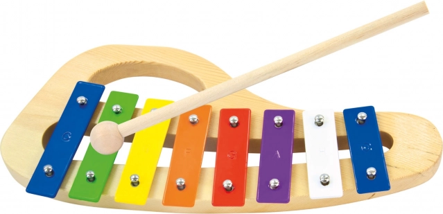 Xilofono ad arco per bambini Bino con 2 bacchette