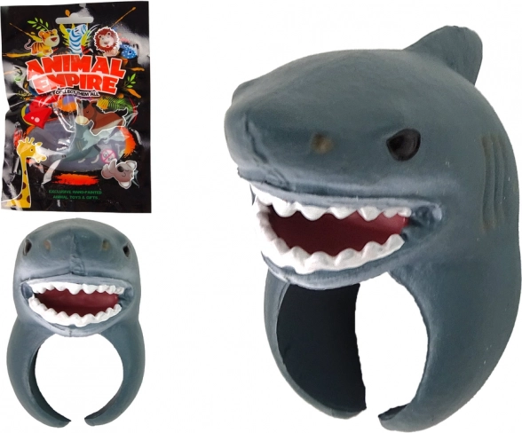 Anello da dito educativo con testa di squalo