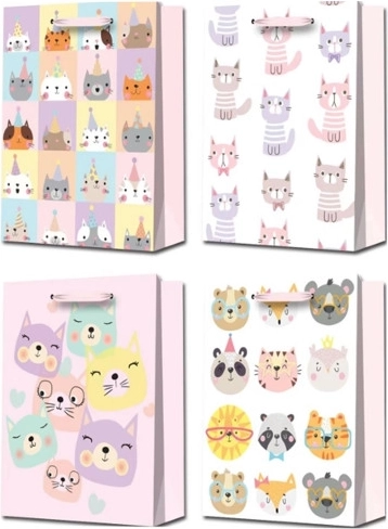 Busta regalo con motivo animale M