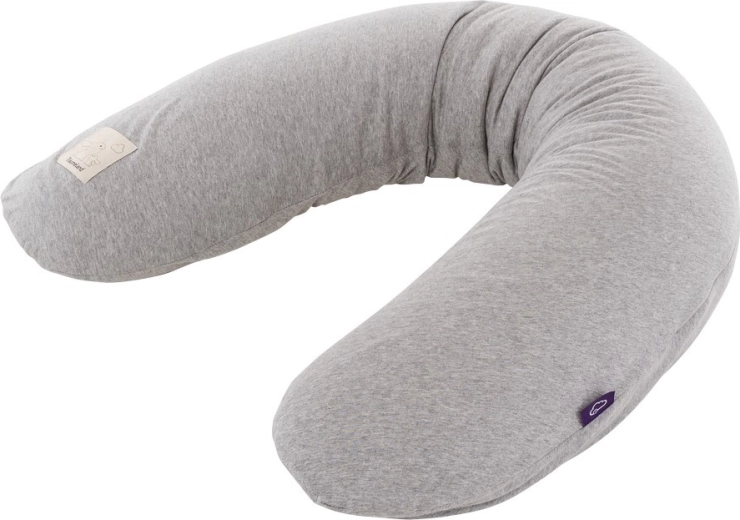 Träumeland cuscino allattamento elastico grigio mélange