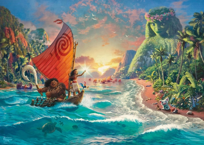 schmidt puzzle vaiana 1000 pezzi