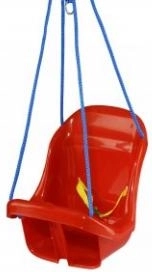 Altalena per bambini in plastica a forma di poltroncina