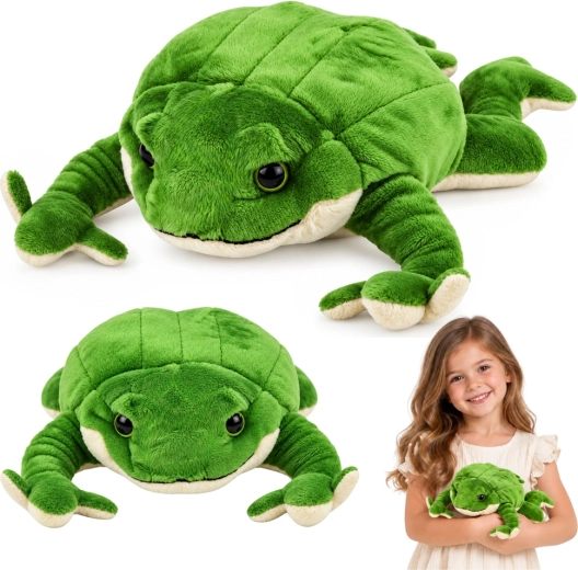 Rana di peluche zavorrata 26 cm