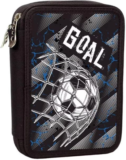 Astuccio a due piani con accessori Back me up goal - 1 pezzo