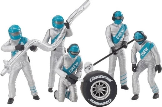 Figure di meccanici con parti mobili – set da 5 pezzi
