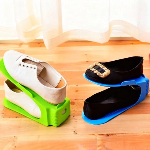 Organizzatore per scarpe con altezza regolabile