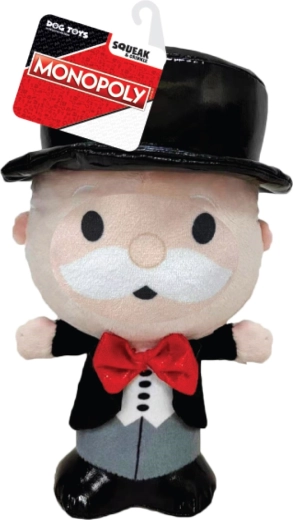 Giocattolo per cani Hasbro Monopoly Mr. Money 18 cm