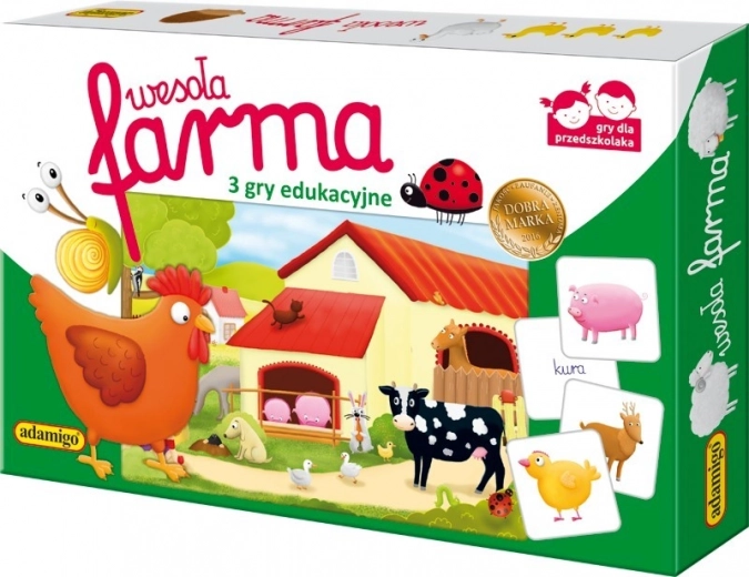 Wesoła Farma - gioco educativo per bambini di Adamigo