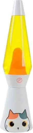 Lampada lavica gatto bianco