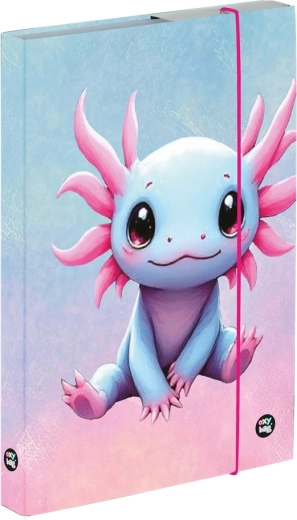 Oxybag box per quaderni A4 Axolotl
