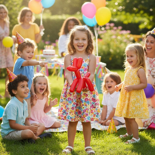 Set di palloncini modellabili con pompetta