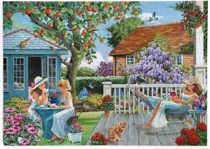 House of Puzzles Signore in relax – puzzle da 250 pezzi grandi