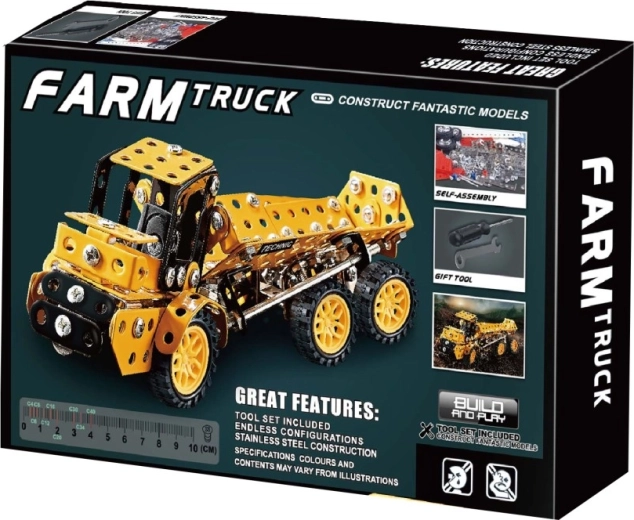 Kit di costruzione in metallo dell'auto agricola