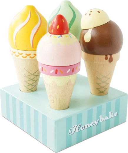 Coni gelato in legno con supporto Le Toy Van