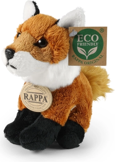 Volpe di peluche eco friendly 13 cm Rappa