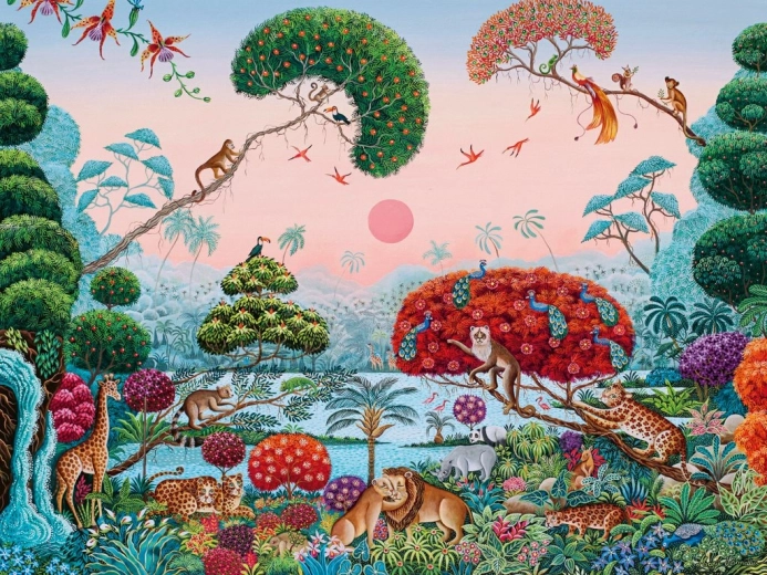 Puzzle Giardino Esotico 1500 pezzi