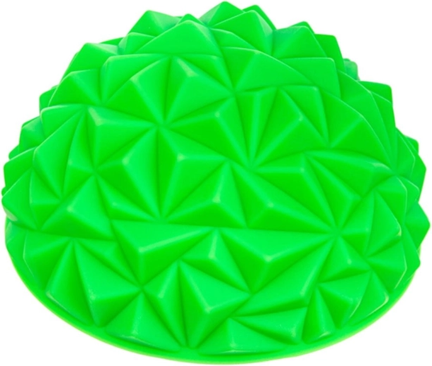 Emisfera sensoriale per massaggio – verde, superficie a diamante