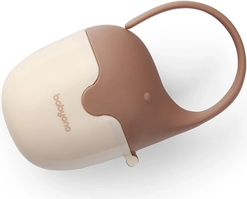 BabyOno custodia per succhietto con elefante, beige