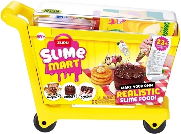 Carrello della spesa ZURU Slime Mart con slime