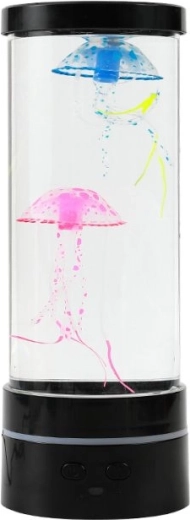 Lampada LED con meduse fluttuanti – media