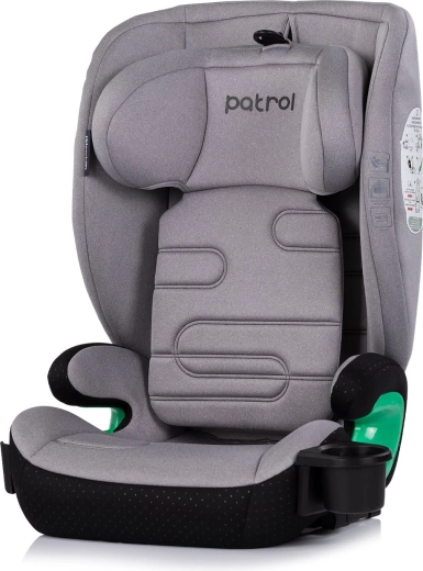 Seggiolino auto Chipolino Patrol i-Size ISOFIX 100–150 cm Platinum