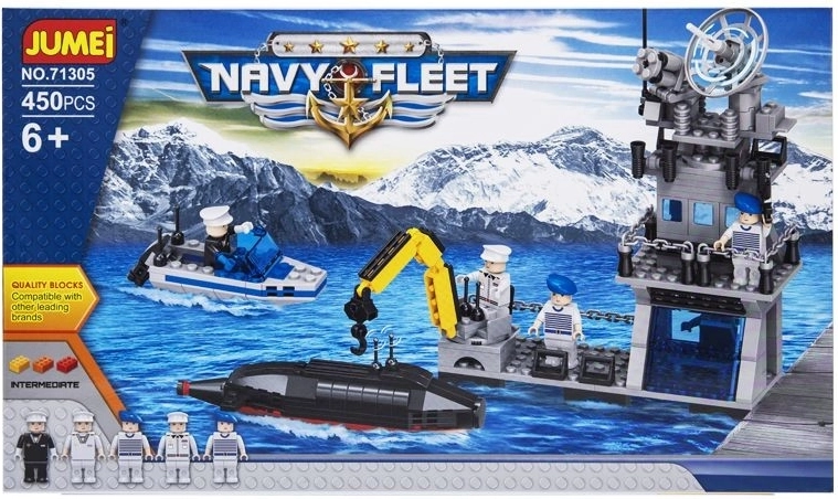 Costruzioni Jumei Navy Fleet – marina 450 pezzi