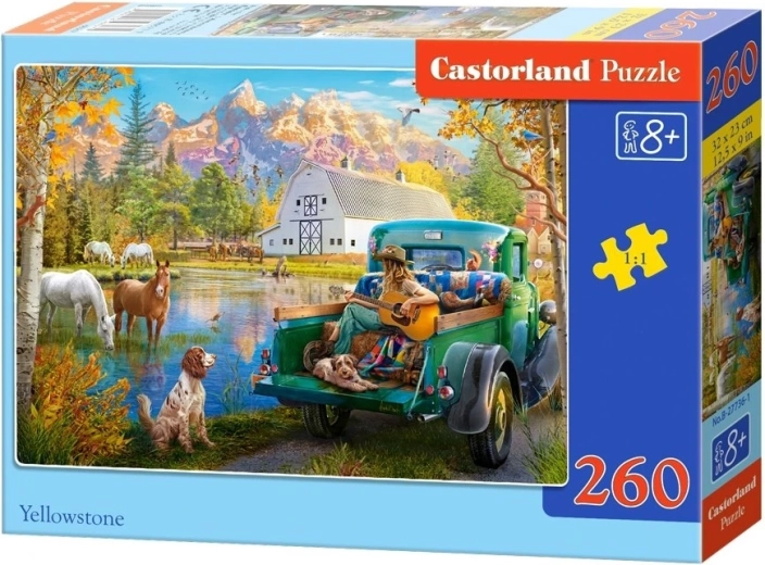 Puzzle Castorland Yellowstone 260 pezzi