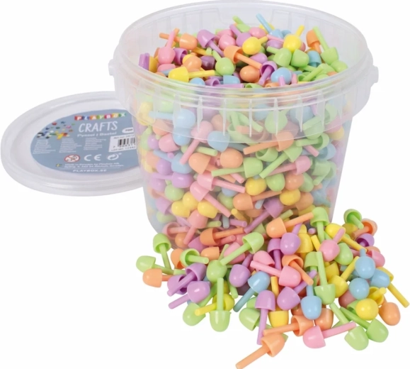 Playbox mosaico a cappellini colorati 700 pz