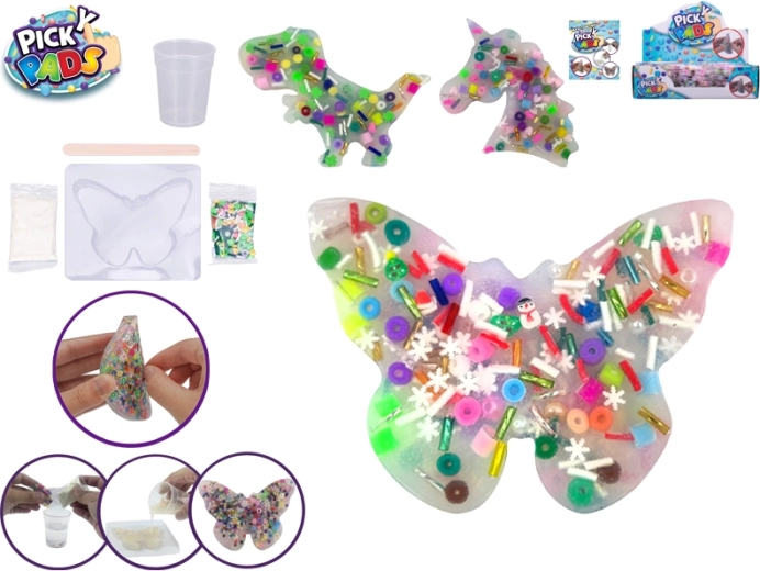 Picky Pads set per realizzare tappetino in gel da 8 cm