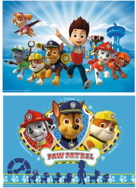 Puzzle Ravensburger Paw Patrol – 2×12 pezzi