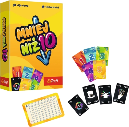 Gioco di carte Mniej niż 10