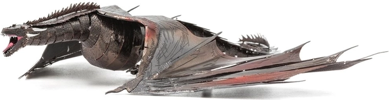 METAL EARTH puzzle 3D Il Trono di Spade: Drogon (ICONX)