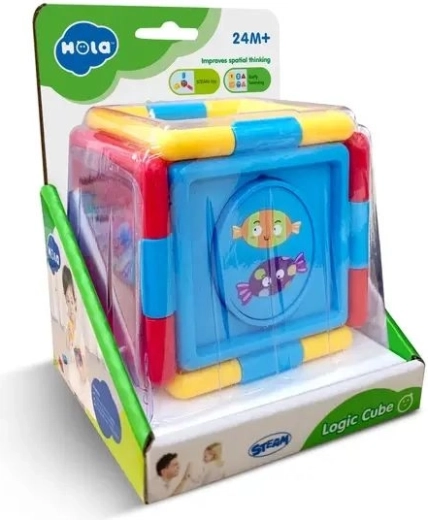 Cubo logico Hola SmilyPlay