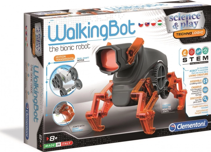 Clementoni Science & Play Technologic WalkingBot – robot bionico camminante