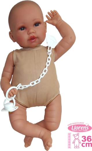 Llorens bambola realistica neonato con suoni e corpo morbido
